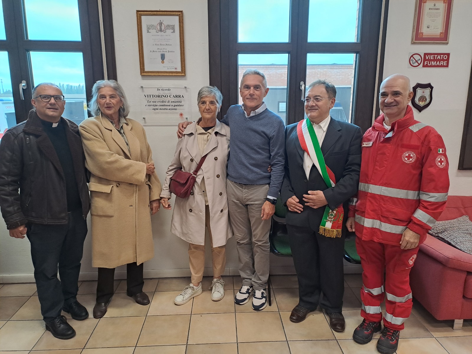 La Croce Rossa di Carpi ricorda Piero Fina e Vittorino Carra